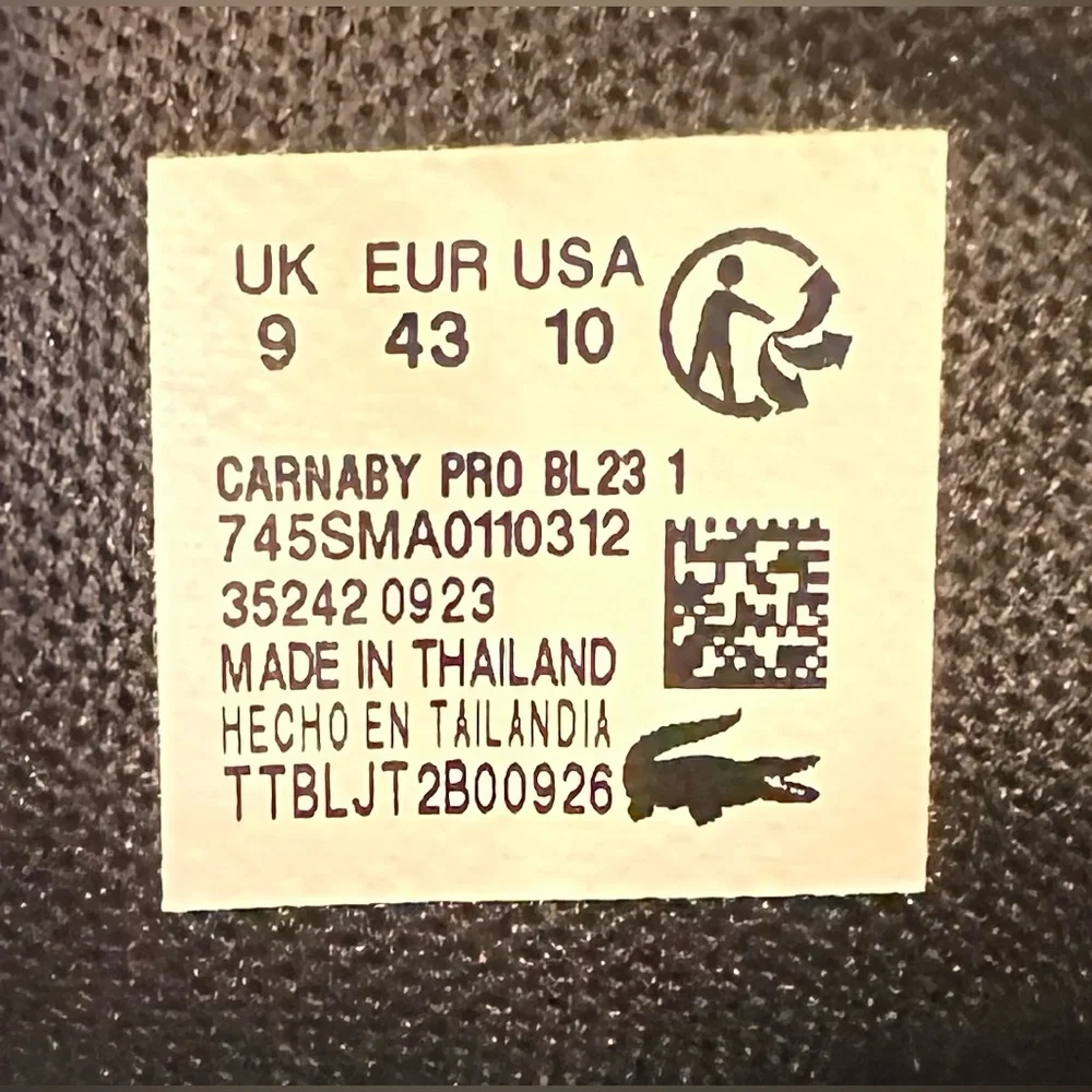 Lacoste nwt men